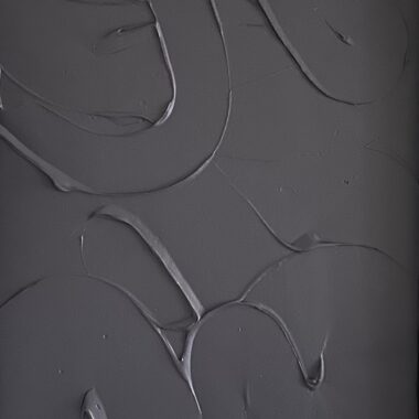 Matthew Remsbecher, "Crimson Sea," Plaster and paint, 31.5" x 50," 2025