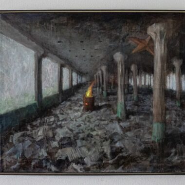 He Gong, "The Union Club (Feature)," Oil on canvas, 48" x 40", 2008